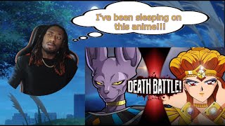 DEATH BATTLE Beerus VS Sailor Galaxia Reaction Dragon Ball Super vs Sailor Moon [upl. by Buna285]