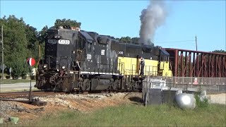 Day on the Hartwell Railroad  Hartwell County GA 92722 [upl. by Idnyl735]