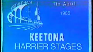 Rotherham MC Keetona Harrier Stages 1985 [upl. by Nortad923]