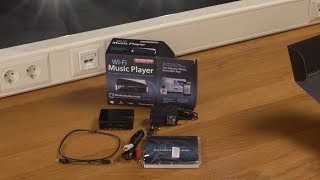 Unboxing en installatie van Sitecom WMA1000 WiFi Music Player  NEDERLANDS [upl. by Iphigenia]