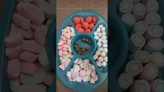 ASMR filling plater with choco🍫chupachups🍡marshmallow🍡😋 shorts asmr sweets viralvideo ❤🇰🇼 [upl. by Circosta207]