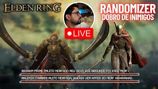 🔴 Elden Ring RANDOMIZER com o dobro de inimigos  pix discord [upl. by Emelita]