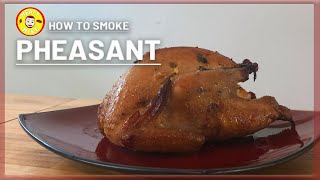 Smoked PHEASANT on the Masterbuilt  How to Smoke Pheasant [upl. by Weathers]