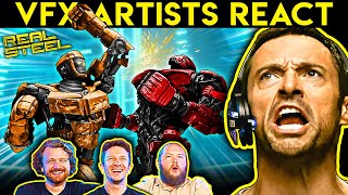 VFX Artists React 102 Real Steel Unrecord The Gate [upl. by Toille]