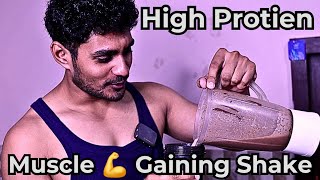 Best High Protein Shake for Building Muscle Fast 💪 Tasty Protein Shake😍 [upl. by Hennessy785]