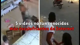 5 videos no tan conocidos más escalofriantes de Internet [upl. by Assenar]