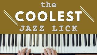 The COOLEST Jazz Lick [upl. by Ginzburg]