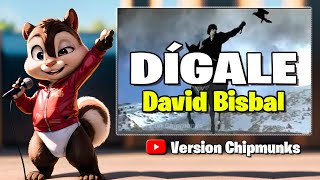 David Bisbal  Dígale Version Chipmunks  LyricsLetra [upl. by Row561]