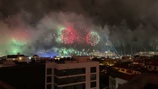 LIVE Madeira Fogo de Artifício de Ano Novo 2023 New Year’s Eve fireworks show 2023 [upl. by Serolod260]