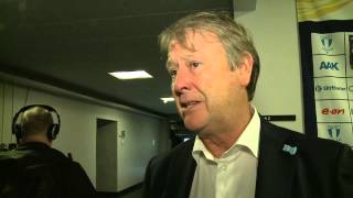 MFFtränaren Åge Hareide efter MFFs 31seger mot Halmstad [upl. by Zeni]