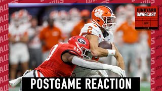 Instant reaction from Georgias blowout victory over Clemson [upl. by Dnana]