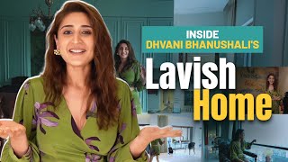 Dhvani Bhanushalis Home Tour  Dhvani Bhanushali  PINKVILLA [upl. by Susette257]