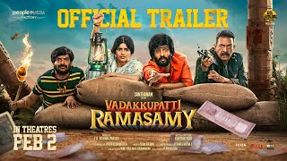 Vadakkupatti Ramasamy Official Trailer  Santhanam  Megha Akash  Karthik Yogi  Feb 2nd Release [upl. by Leizo]