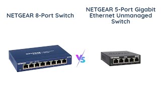 NETGEAR GS108 vs GS305  Which Gigabit Ethernet Switch is Better [upl. by Ahsined]