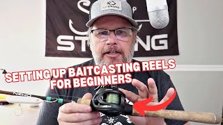 How To Set Up A Baitcasting Reel Easy amp Fast For Beginners [upl. by Garrick968]