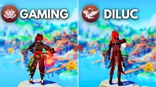 Who is BEST Pyro DPS Gaming Vs Diluc [upl. by Meghan]