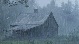 🔴🌧️ Sleep well with Heavy Rain Deep Sleep Rain Sounds to Relax Study Sleep and Meditation [upl. by Dumah]