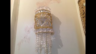 DIY Elegant Wall Sconce [upl. by Christy719]