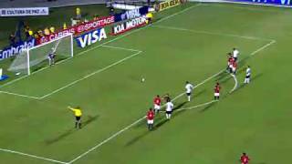 Gol Ronaldo Penalti Corinthians 2 x 0 Atletico PR  Copa do Brasil 2009 060509 [upl. by Allan543]