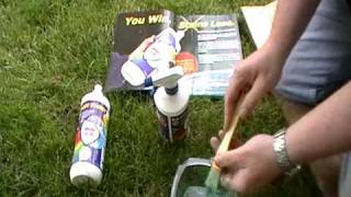 1000 Stain Remover Winning Colours removing Paint Clean up [upl. by Colpin]