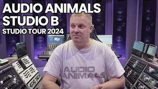 Audio Animals Studio B  2024 Studio Tour [upl. by Ettennan]