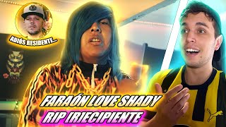 REACCIÓN Faraón Love Shady  Rip Recipiente Video Oficial  FARAÓN LO HA VUELTO A HACER 😂 [upl. by Careaga]