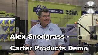 2017 Atlanta Woodworking Show  Alex Snodgrass Demo [upl. by Plantagenet]