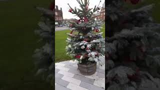 on 20 November 2022 in ayr Town centre Christmas 🎄 time video 2 [upl. by Goldwin]