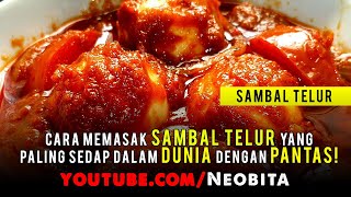 Cara Memasak Sambal Telur yang Paling Sedap Dalam Dunia PSDD [upl. by Emersen58]