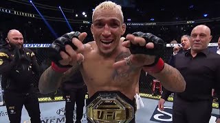 UFC 269 Charles Oliveira Octagon Interview [upl. by Leiram40]