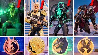 I Eliminated All Season 2 Bosses And Got All Medallions In One Game In Fortnite [upl. by Enaywd]