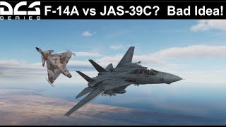 Dogfighting Mods F14A vs JAS39C Gripen  Jester is INSANE [upl. by Little]