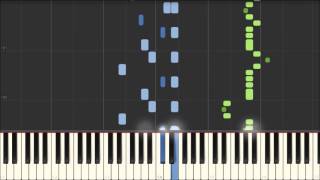 Carmen Overture  Georges Bizet Piano Tutorial Synthesia [upl. by Eugirne]