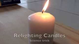 Relighting Candle  Science Trick [upl. by Tucker]