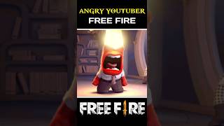 Angry youtuber in free fire 😅🔥ffyoutubers shorts ffshorts [upl. by Natale38]