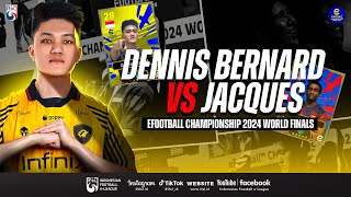 DENNIS BERNARD VS JACQUES  MOBILE  eFOOTBALL CHAMPIONSHIP 2024 WORLD FINALS [upl. by Dudden]