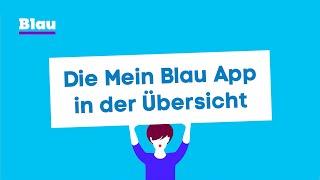 Mein Blau App  eine App alles drin [upl. by Nalla]