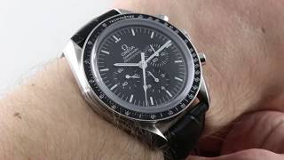 Omega Speedmaster Moonwatch SAPPHIRE SANDWICH Professional Chronograph 38735031 [upl. by Jacy]