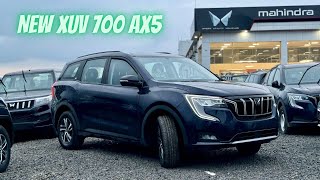 New Updated Mahindra Xuv 700 AX5 Review  2024 Xuv 700 AX5 Diesel Manual 5 Seater [upl. by Maryellen646]