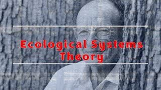 Ecological Systems Theory Bronfenbrenner [upl. by Milena]