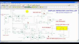 SIMPLEX REPEATER CONTROLLERavi [upl. by Nosnevets907]