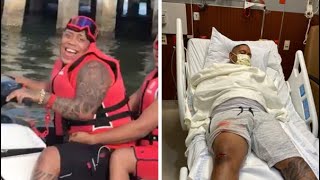 VIDEO Bulin 47 de un Jetski al Hospital en Miami con Pérdidas millonarias [upl. by Anaujat]