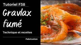 F38 Gravlax fumé à froid [upl. by Ennaej]