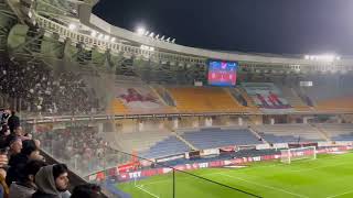 Başakşehir BEŞİKTAŞ başlama vuruşu ve Beşiktaş tribünü 🦅 [upl. by Landre]