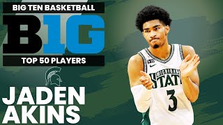 Big Ten Top 50 Player Rankings  Jaden Akins Michigan State [upl. by Fabe]