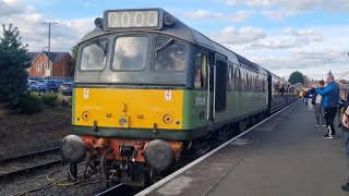 Severn Valley Railway Autumn Diesel Gala  51024 [upl. by Philipp149]