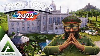 Tropico 6  Beginners Guide To An Island Build For 2022  All DLC  Episode1 [upl. by Ennayk169]