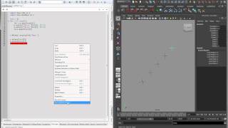 Run It in Maya  Python API Script For Wing IDE [upl. by Airdnaxela]