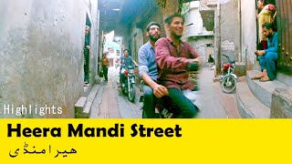 Heera Mandi  The real street of Heera Mandi  4K video of Heera Mandi [upl. by Romney]