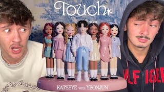 KATSEYE  Touch ft YEONJUN of TOMORROW X TOGETHER REACTION [upl. by Tronna]